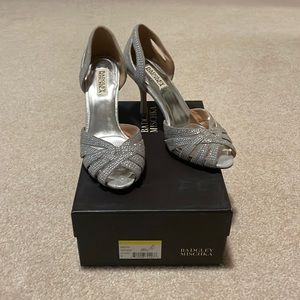 Badgley Mischka Tatiana Open Toe Pumps